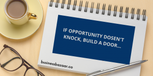 Build door and earn profits.